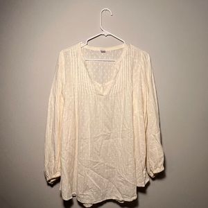 Cream colored Old Navy Blouse